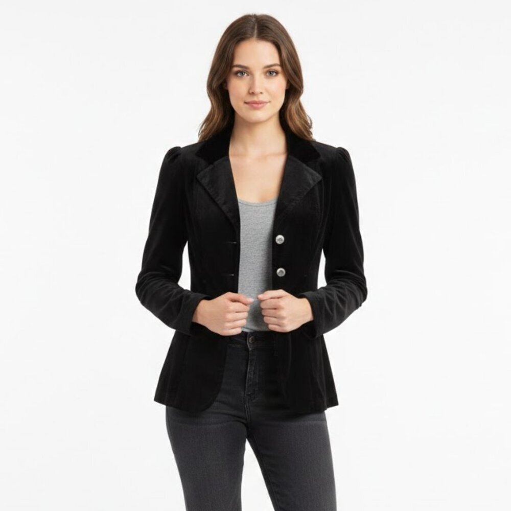 Parasuco Black Velvet Blazer
